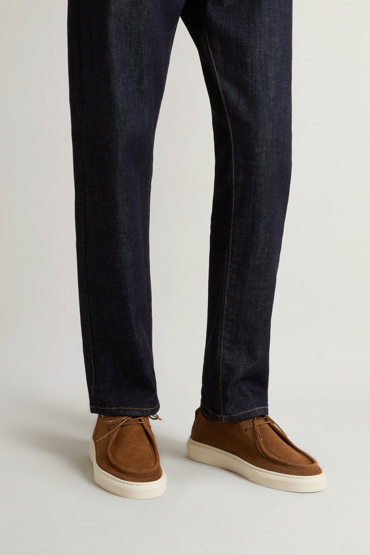 Upland Suede Lace-Up Shoes (Beige) - Detail View 5