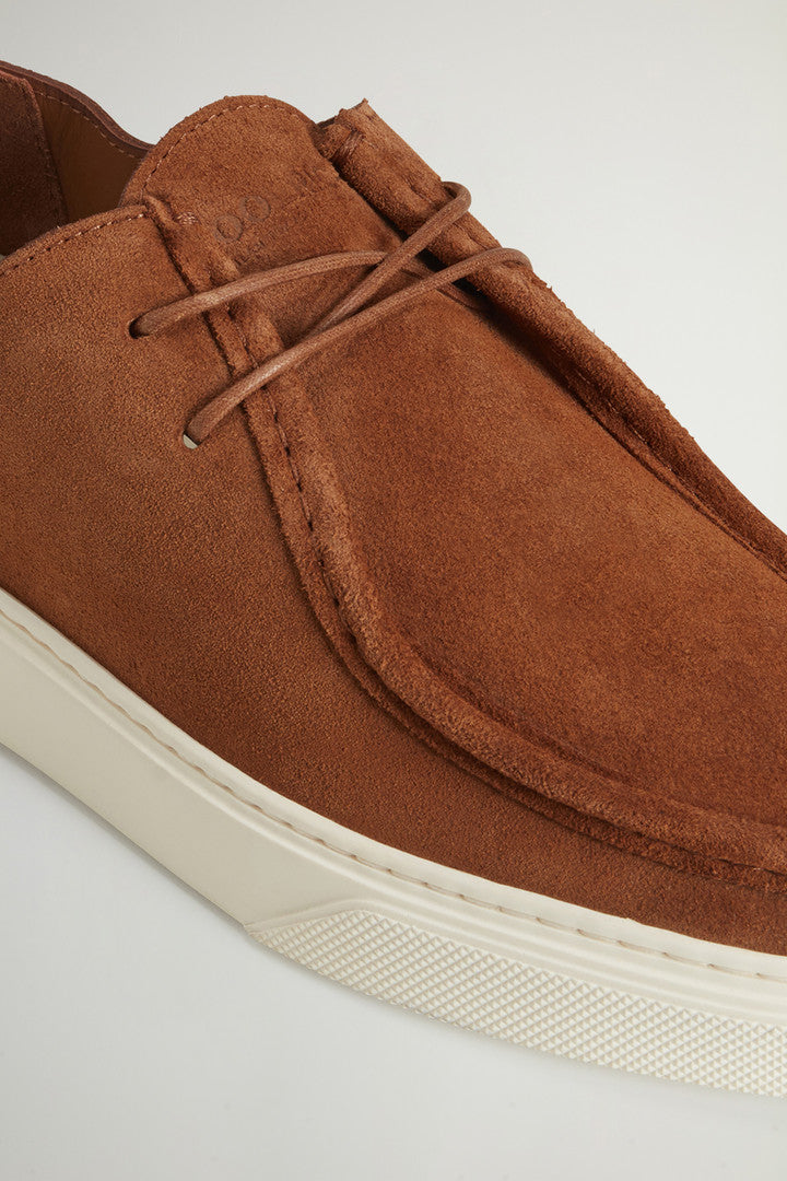Upland Suede Lace-Up Shoes (Beige) - Detail View 4