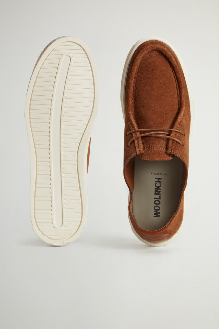 Upland Suede Lace-Up Shoes (Beige) - Detail View 3