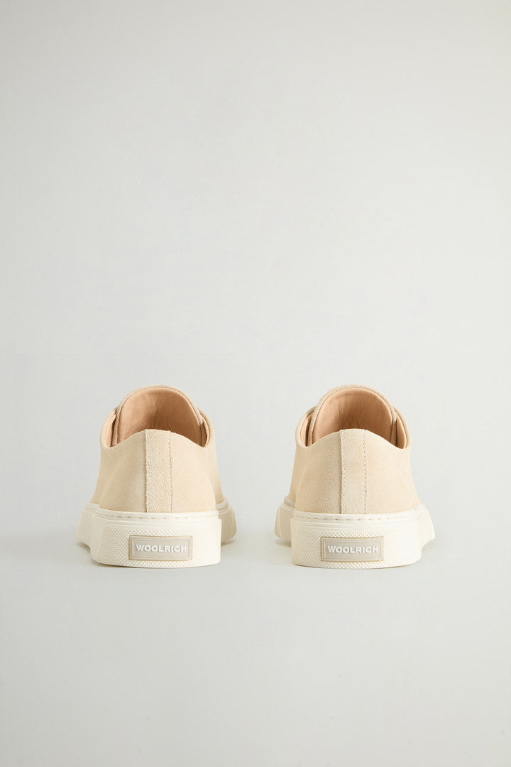 Cloud Court Suede Sneakers (Cream) - Detail View 2