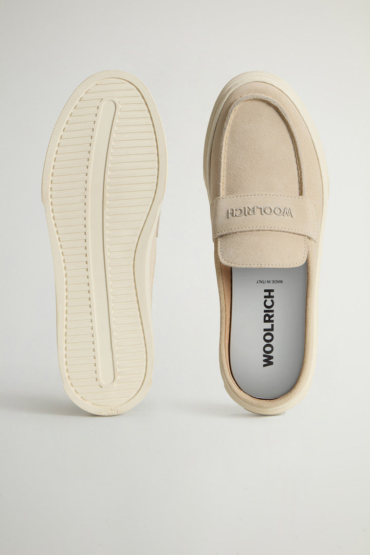 Suede Mules (Cream) - Detail View 3