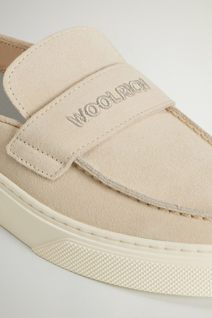 Suede Mules (Cream) - Detail View 4