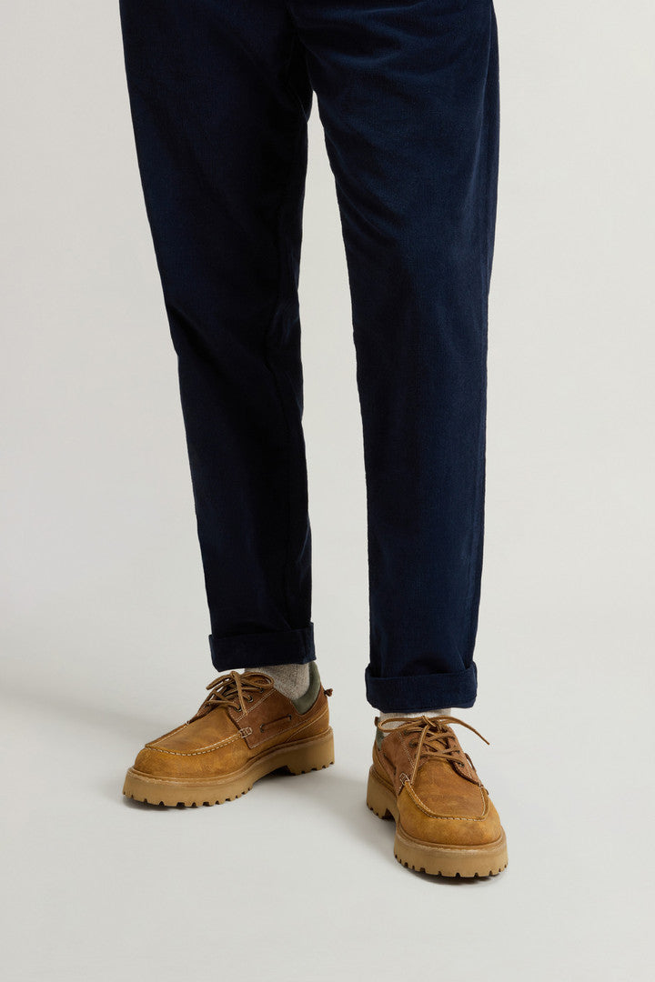 Rock Loafers in Suede and Nubuck (Cuoio Cuoio) - Detail View 5