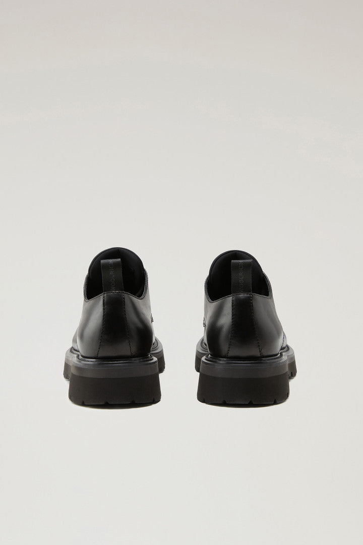 New City Derby Shoes (Black) - Detail View 2