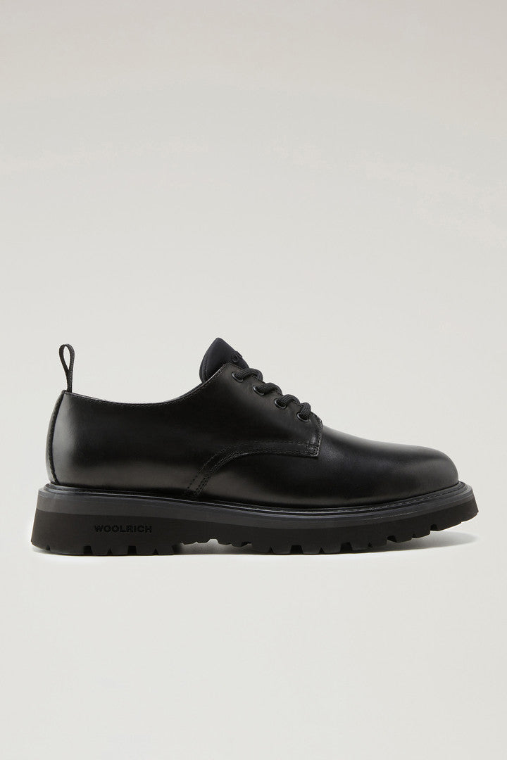New City Derby Shoes (Black) - Main View