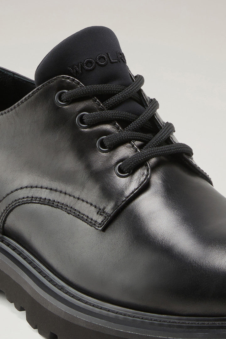 New City Derby Shoes (Black) - Detail View 4