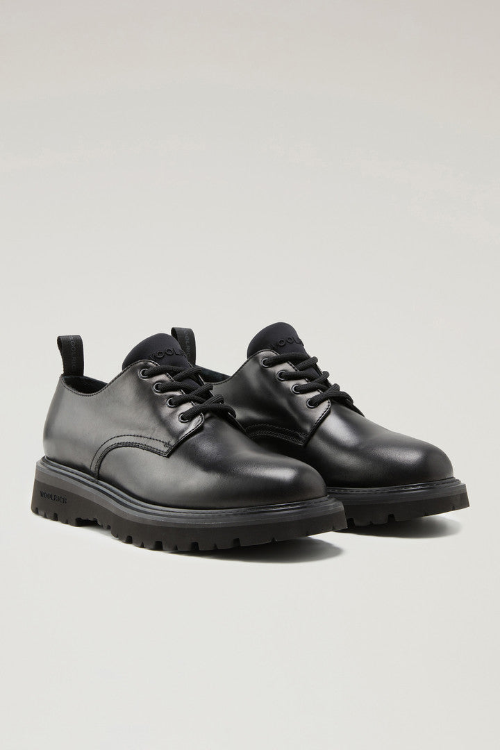 New City Derby Shoes (Black) - Detail View 1