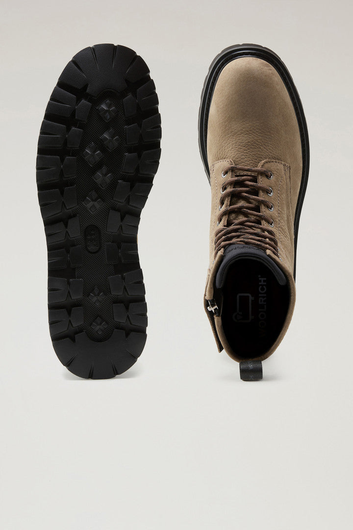 New City Boots in Nabuk (Mud) - Detail View 3