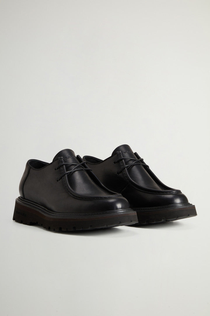 Upland Derby Shoes (Dark Brown) - Detail View 1