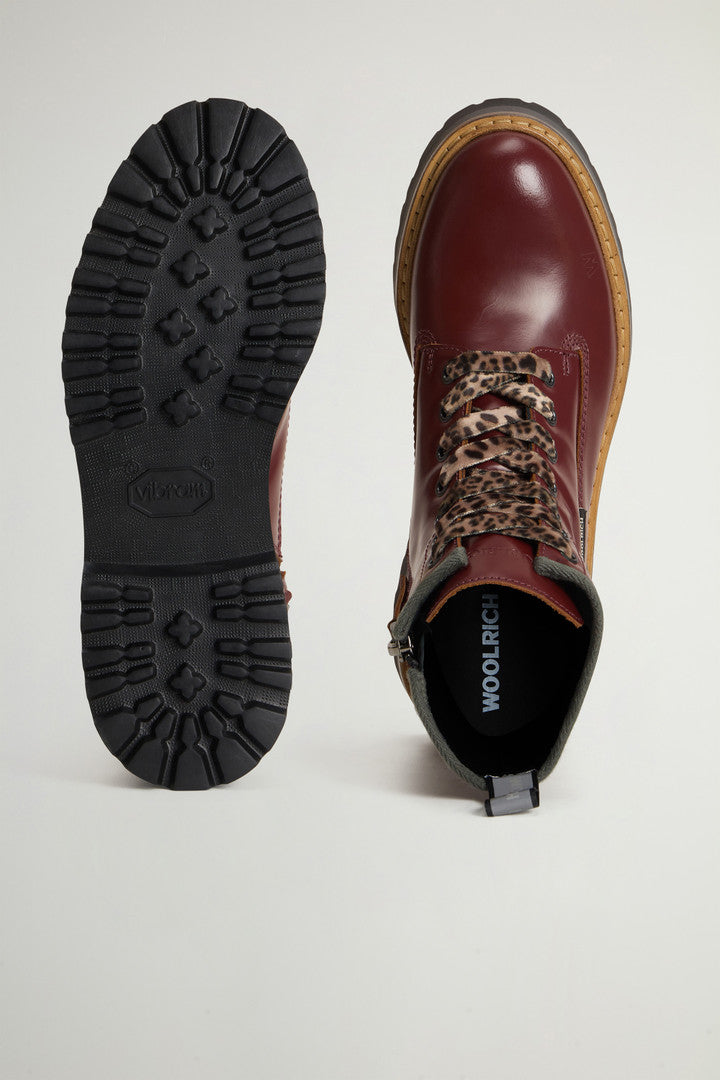 Main Combat Boots in Leather (Black) - Detail View 3