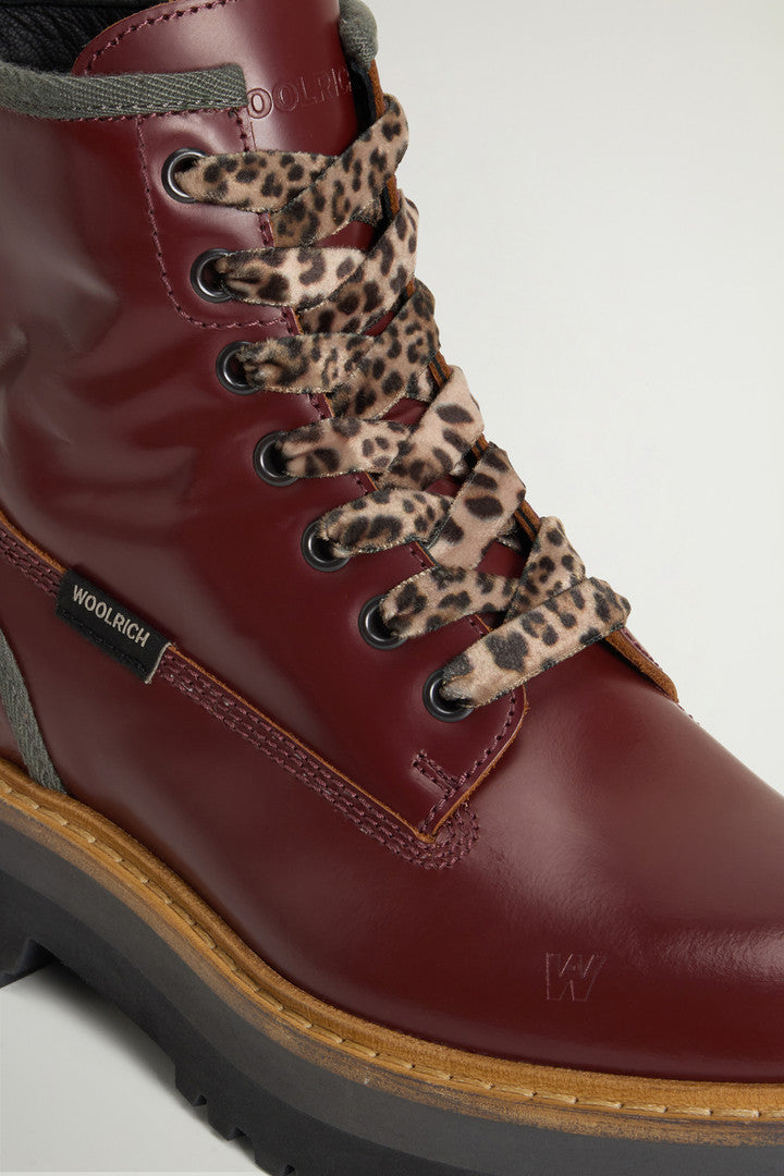 Main Combat Boots in Leather (Black) - Detail View 4